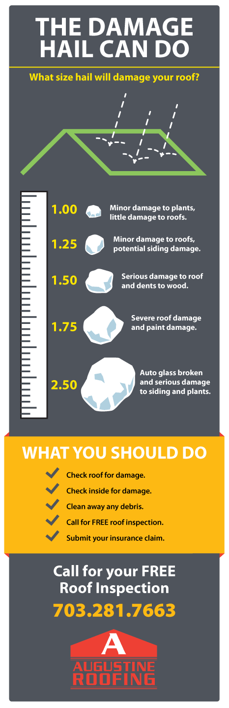 Hail Damage Infographic